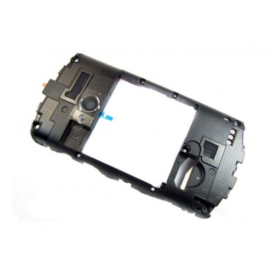 Lcd Frame Middle Chassis For Sony Ericsson Live With Walkman Black By - Maxbhi Com