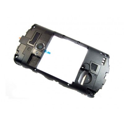 Lcd Frame Middle Chassis For Sony Ericsson Wt19 Live With Walkman White By - Maxbhi Com