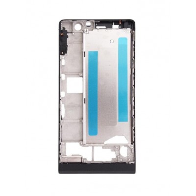 Lcd Frame Middle Chassis For Huawei Ascend P6 S Pink By - Maxbhi Com