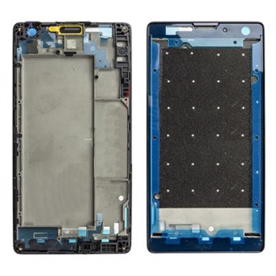 Lcd Frame Middle Chassis For Huawei Honor 3cwhite By - Maxbhi Com