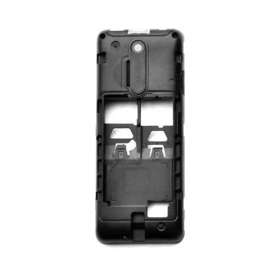 Lcd Frame Middle Chassis For Nokia 108 Dual Sim White By - Maxbhi Com