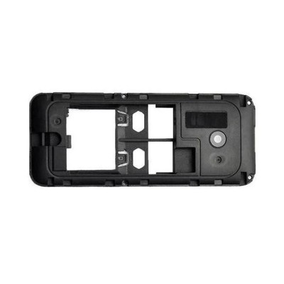 Lcd Frame Middle Chassis For Nokia 215 Dual Sim White By - Maxbhi Com