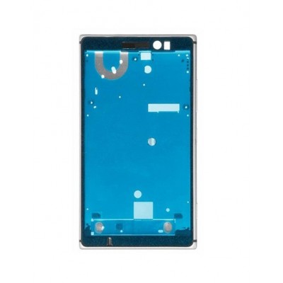 Lcd Frame Middle Chassis For Nokia Lumia 925 Black By - Maxbhi Com
