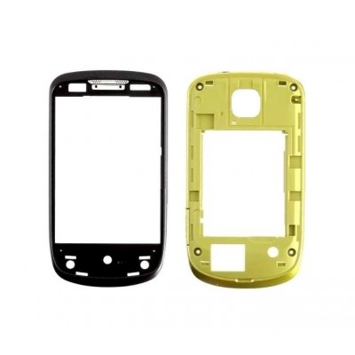 Lcd Frame Middle Chassis For Samsung Galaxy Pop Black Green By - Maxbhi Com