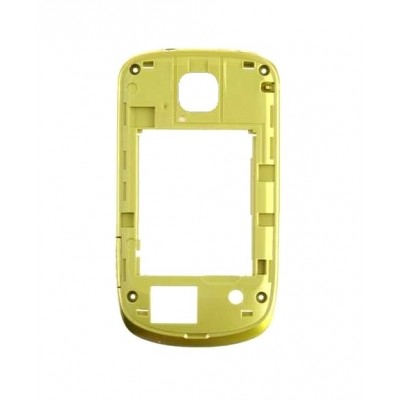 Lcd Frame Middle Chassis For Samsung Galaxy Pop Black Green By - Maxbhi Com