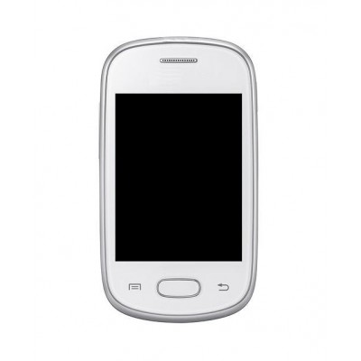 Lcd Frame Middle Chassis For Samsung Galaxy Star S5282 With Dual Sim White By - Maxbhi Com