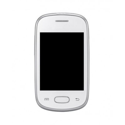 Lcd Frame Middle Chassis For Samsung Galaxy Star White By - Maxbhi Com
