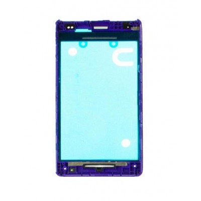Lcd Frame Middle Chassis For Sony Ericsson Xperia E1 Dual D2114 Purple By - Maxbhi Com