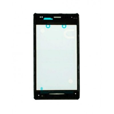 Lcd Frame Middle Chassis For Sony Xperia E1 Dual Black By - Maxbhi Com
