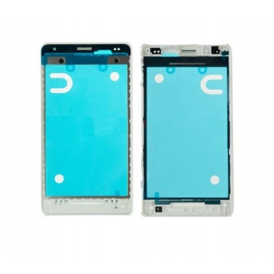Lcd Frame Middle Chassis For Sony Xperia E1 White By - Maxbhi Com