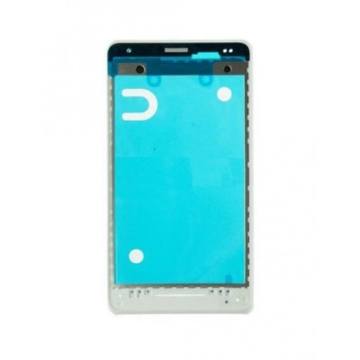 Lcd Frame Middle Chassis For Sony Xperia E1 White By - Maxbhi Com
