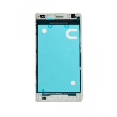 Lcd Frame Middle Chassis For Sony Xperia E1 White By - Maxbhi Com