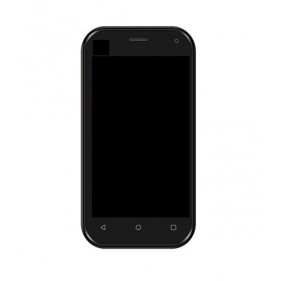Lcd Frame Middle Chassis For Blu Advance L5 Lime By - Maxbhi Com