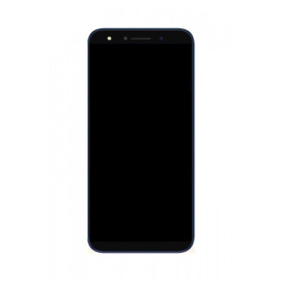 Lcd Frame Middle Chassis For Blu G6 Black By - Maxbhi Com