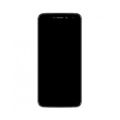 Lcd Frame Middle Chassis For Blu View 1 Black By - Maxbhi Com