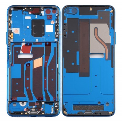 Lcd Frame Middle Chassis For Honor V30 Blue By - Maxbhi Com