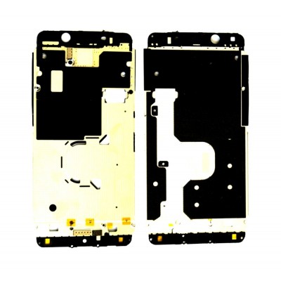 Lcd Frame Middle Chassis For Leeco Le Pro 3 64gb Rose Gold By - Maxbhi Com