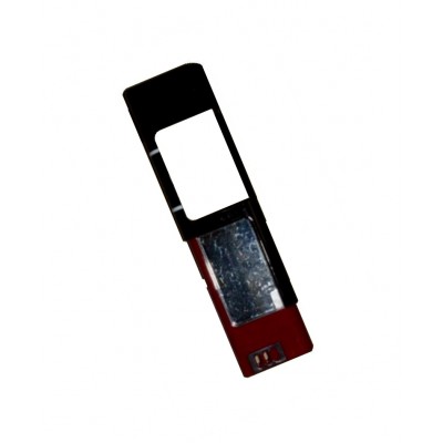 Lcd Frame Middle Chassis For Nokia 7280 Black By - Maxbhi Com