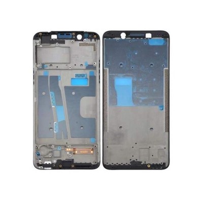 Lcd Frame Middle Chassis For Oppo Rx17 Neo Black By - Maxbhi Com