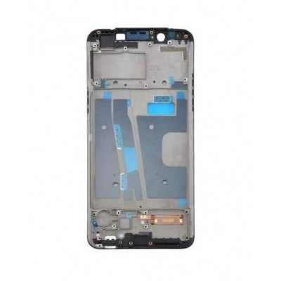 Lcd Frame Middle Chassis For Oppo Rx17 Neo Black By - Maxbhi Com