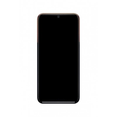 Lcd Frame Middle Chassis For Wiko View 3 Pro Black By - Maxbhi Com