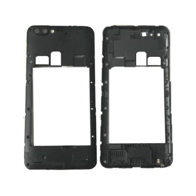 Lcd Frame Middle Chassis For Blackview A7 Black By - Maxbhi Com