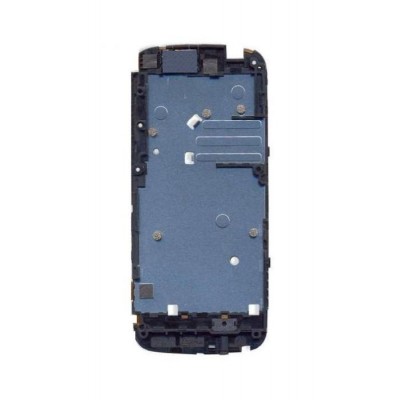 Lcd Frame Middle Chassis For Nokia 5230 Nuron White By - Maxbhi Com