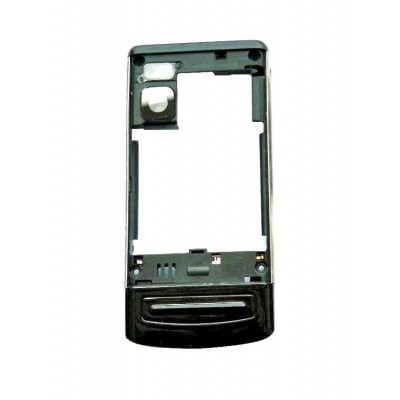 Lcd Frame Middle Chassis For Nokia 6500 Slide White By - Maxbhi Com