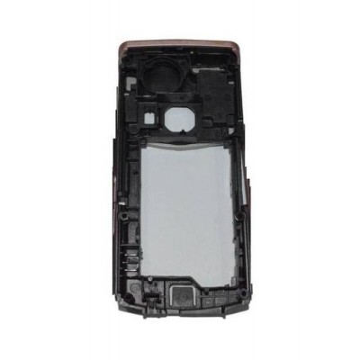 Lcd Frame Middle Chassis For Nokia N72 Black By - Maxbhi Com