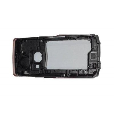 Lcd Frame Middle Chassis For Nokia N72 Pink By - Maxbhi Com