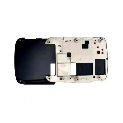 Lcd Frame Middle Chassis For Nokia N86 8mp Black By - Maxbhi Com