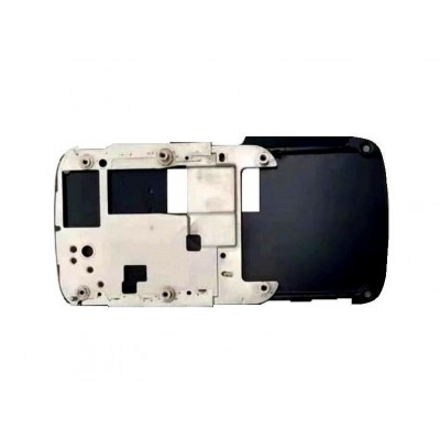 Lcd Frame Middle Chassis For Nokia N86 8mp Black By - Maxbhi Com