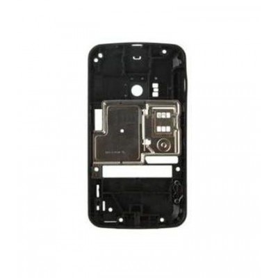 Lcd Frame Middle Chassis For Nokia N96 Silver By - Maxbhi Com