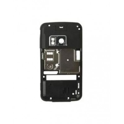 Lcd Frame Middle Chassis For Nokia N96 Silver By - Maxbhi Com