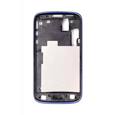 Lcd Frame Middle Chassis For Samsung Galaxy Core Duos Blue By - Maxbhi Com