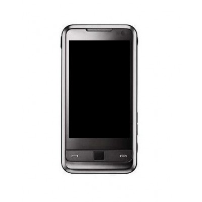 Lcd Frame Middle Chassis For Samsung I900 Omnia Black By - Maxbhi Com