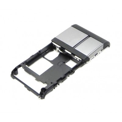 Lcd Frame Middle Chassis For Sony Ericsson C905i Hsdpa Black By - Maxbhi Com