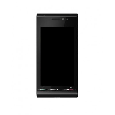 Lcd Frame Middle Chassis For Sony Ericsson Satio Idou Black By - Maxbhi Com