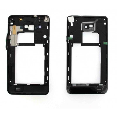 Middle For Samsung I9100 Galaxy S II - Black