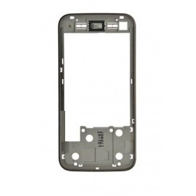 Middle For Nokia N81 Vanilla Silver - Maxbhi Com