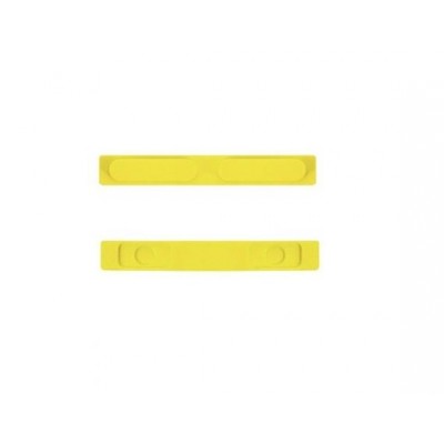 Volume Side Button Outer for Apple iPhone 5c Yellow - Plastic Key