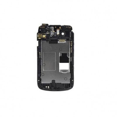Lcd Frame Middle Chassis For Blackberry Bold 3 9780 Black By - Maxbhi Com