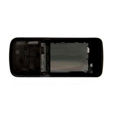 Lcd Frame Middle Chassis For Nokia C301 Touch And Type Black By - Maxbhi Com