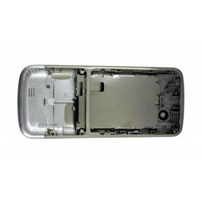 Lcd Frame Middle Chassis For Nokia C301 Touch And Type Silver By - Maxbhi Com