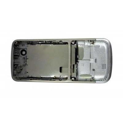 Lcd Frame Middle Chassis For Nokia C301 Touch And Type Silver By - Maxbhi Com