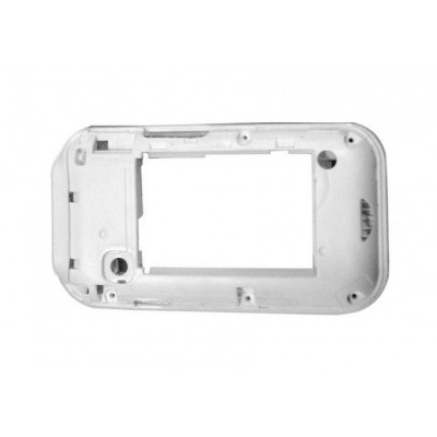 Lcd Frame Middle Chassis For Samsung C3300k Champ White By - Maxbhi Com