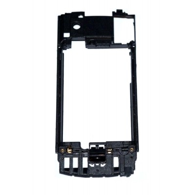 Lcd Frame Middle Chassis For Samsung S8500 Wave White By - Maxbhi Com