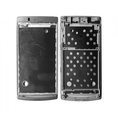 Lcd Frame Middle Chassis For Sony Ericsson Xperia Arc Black By - Maxbhi Com
