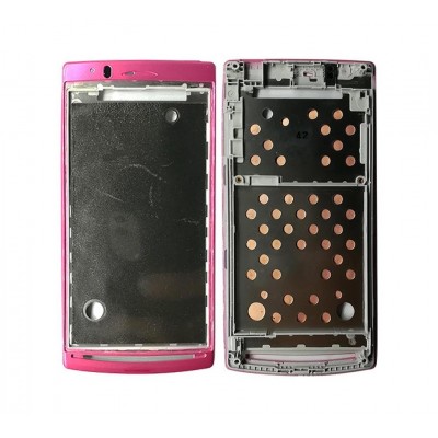 Lcd Frame Middle Chassis For Sony Ericsson Xperia Arc White By - Maxbhi Com