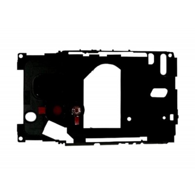 Lcd Frame Middle Chassis For Sony Ericsson Xperia X10 Mini E10a Black By - Maxbhi Com
